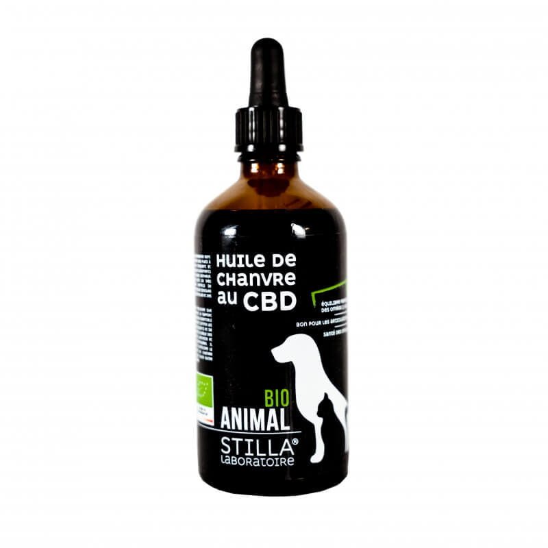 huile de cbd bio pour animaux 100 ml