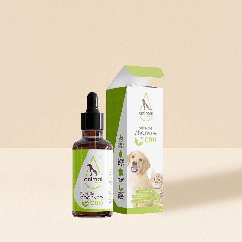 huile cbd pour chien et chat 50ml stilla