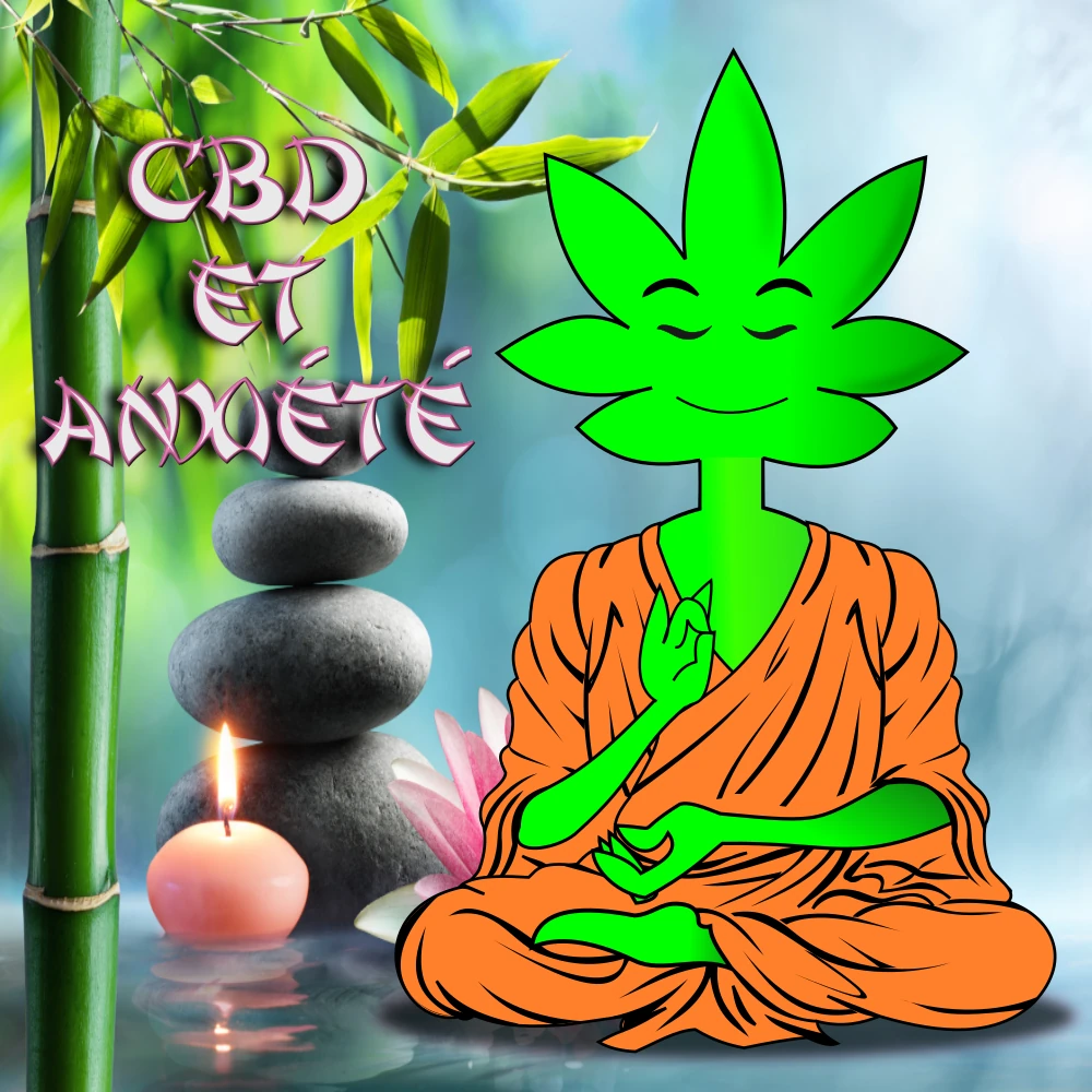 Monsieur green déguisé en buddha est zen grace au cbd