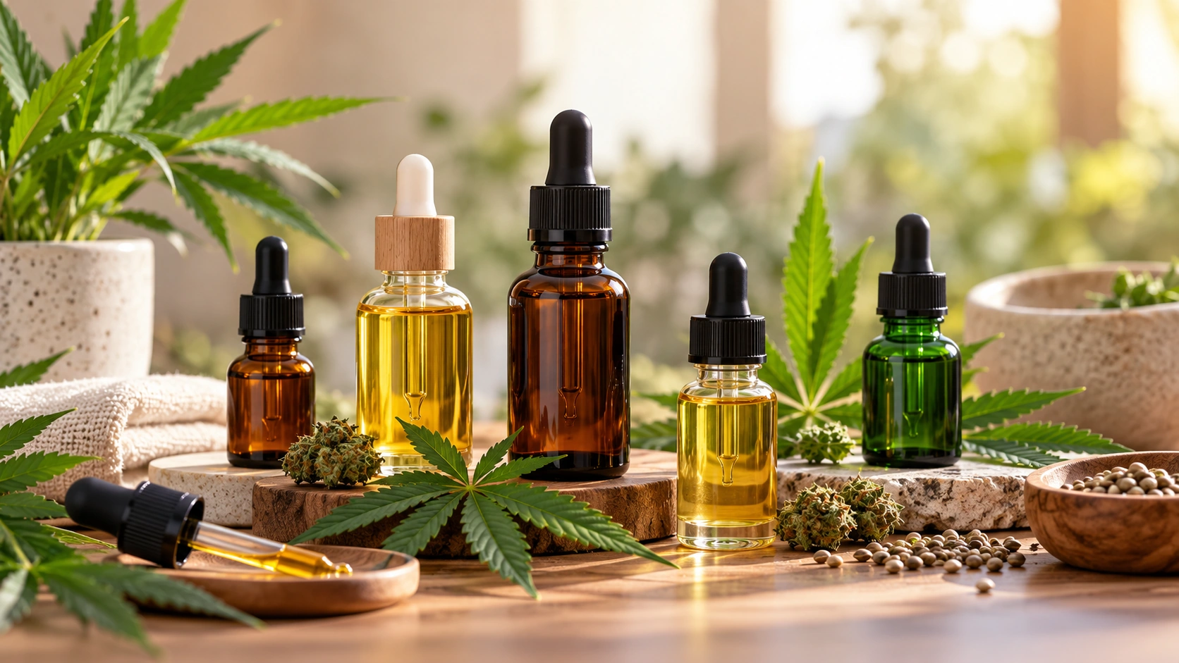 Huile CBD, guide et comparatif